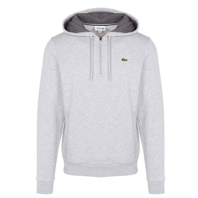 pull gris lacoste homme