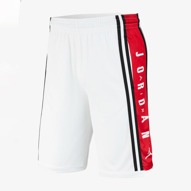 Short Blanc Nike Jordan HBR Blanc et Rouge