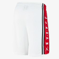 Short Blanc Nike Jordan HBR Blanc et Rouge