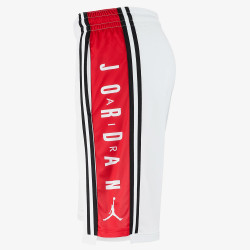 Short Blanc Nike Jordan HBR Blanc et Rouge