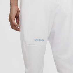 Pantalon Nike Sportswear Swoosh Polyknit Blanc