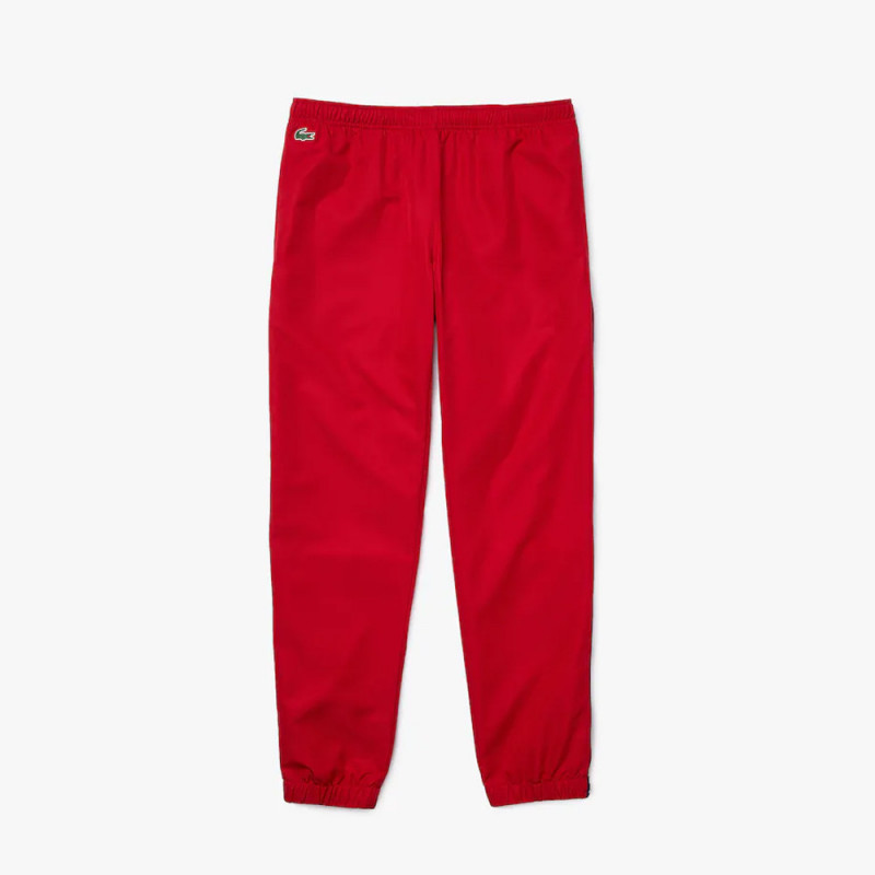 pantalon de survêtement lacoste sport léger avec bandes imprimées