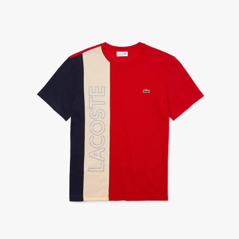 tee shirt lacoste rouge