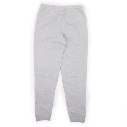 Pantalon de jogging fuselé Lacoste avec bandes siglées gris