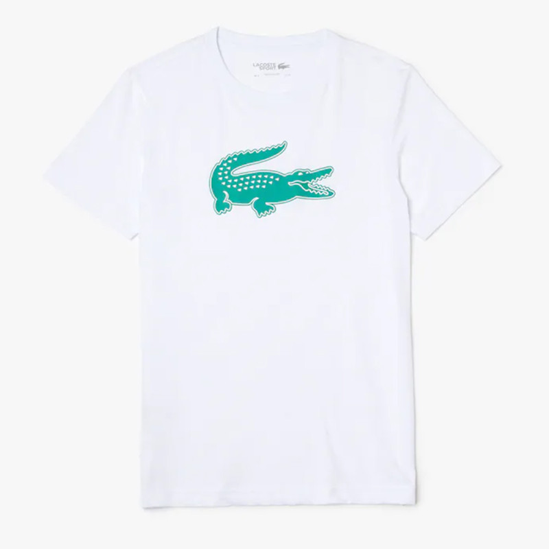 T-shirt Lacoste SPORT en jersey respirant imprimé crocodile 3D