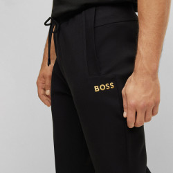 Pantalon de jogging Hadim BOSS à logo doré