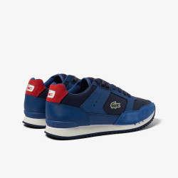 Baskets femme Lacoste Chaumont bleu - Pallas cuir