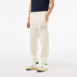 Les Pantalons de survêtement Lacoste en molleton coton Chez DM'Sports