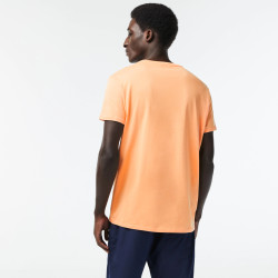 T-shirt homme LACOSTE orange clair