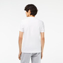 T-SHIRT HOMME EN JERSEY DE COTON BLANC