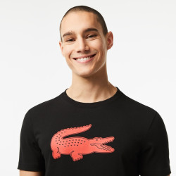 T-SHIRT EN JERSEY RESPIRANT IMPRIMÉ CROCODILE 3D