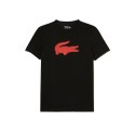 T-SHIRT LACOSTE SPORT EN JERSEY RESPIRANT IMPRIMÉ CROCODILE 3D