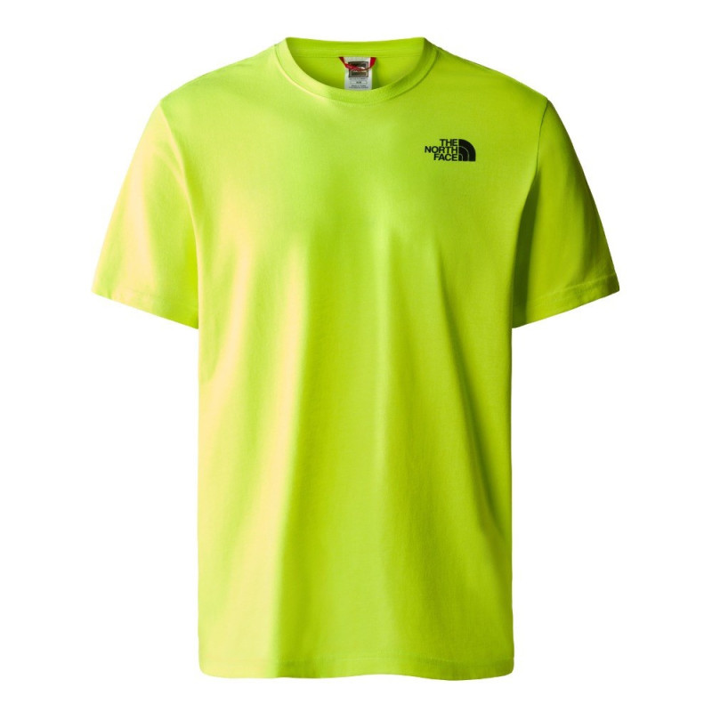 T-SHIRT THE NORTH FACE RED BOX JAUNE