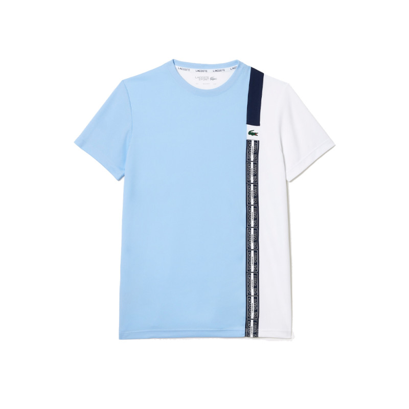 Lacoste T-shirt sport en tissu recyclé Bleu - Vêtements T-shirts manches  courtes Homme 65,95 €