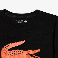 T-shirt homme Tennis Lacoste SPORT imprimé crocodile Chez DM'Sports
