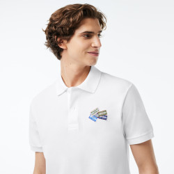 POLO LACOSTE BLANC