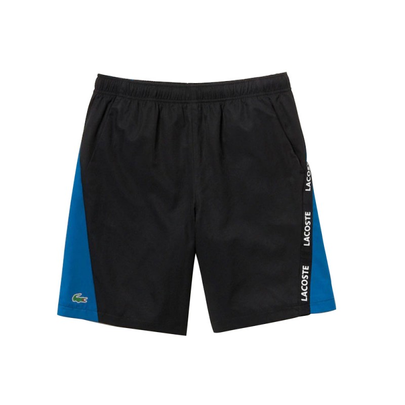 Short Lacoste SPORT bicolore avec bandes signature pour ...