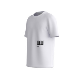 T-SHIRT TEE 13 BOSS AVEC LOGO 3D BLANC