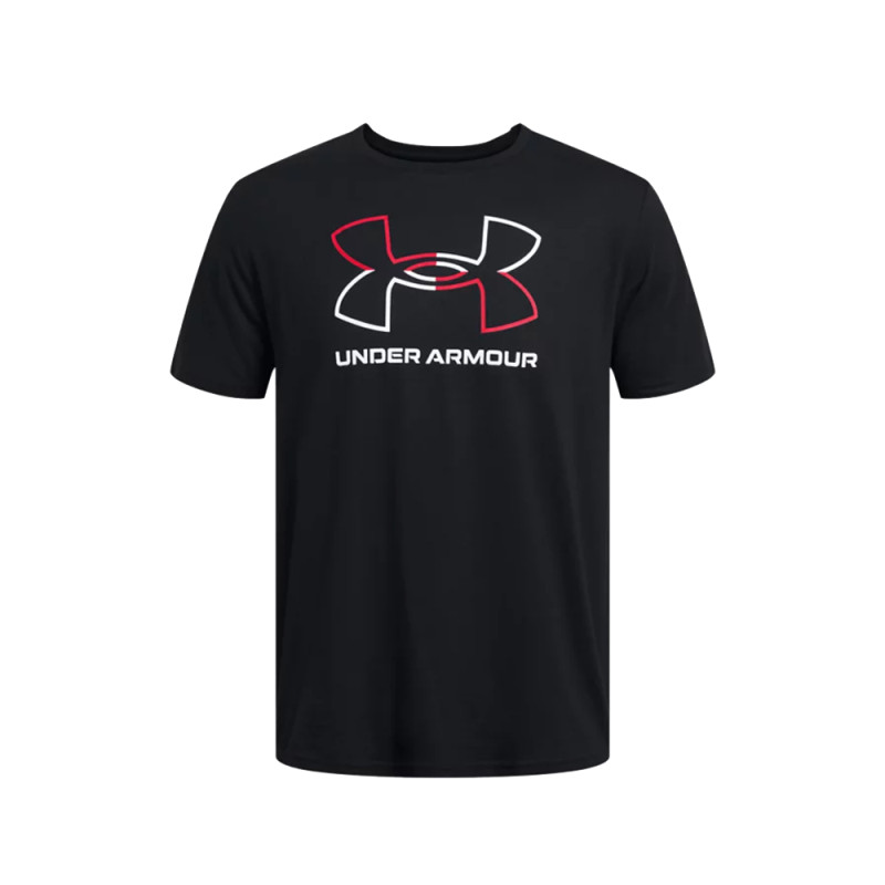 T-SHIRT MANCHES COURTES UNDER ARMOUR FOUNDATION NOIR