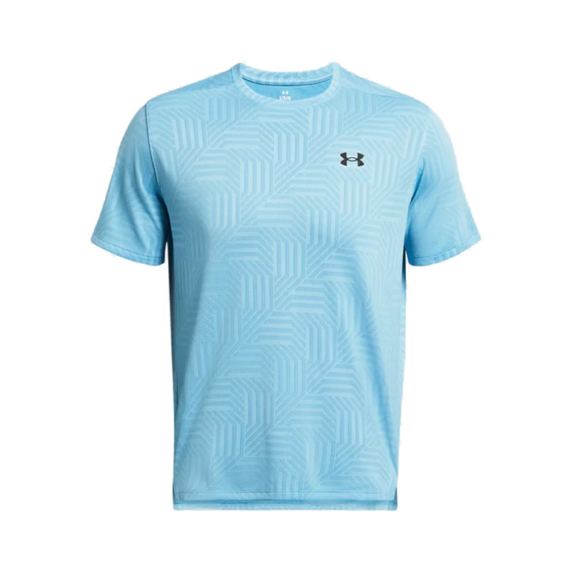 T-SHIRT MANCHES COURTES TECH BLEU CLAIR UNDER ARMOUR