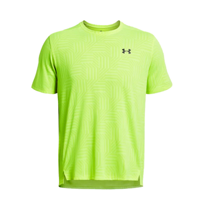 T-SHIRT MANCHES COURTES TECH JAUNE UNDER ARMOUR