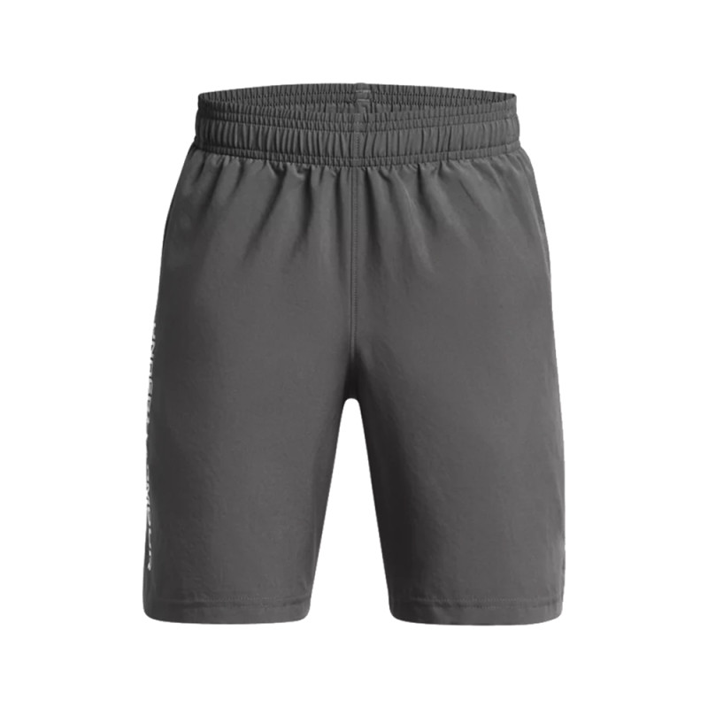 SHORT ENFANT TISSÉ GRIS UNDER ARMOUR