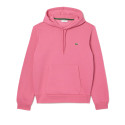 SWEATSHIRT À CAPUCHE HOMME LACOSTE EN COTON BIOLOGIQUE ROSE FONCÉ