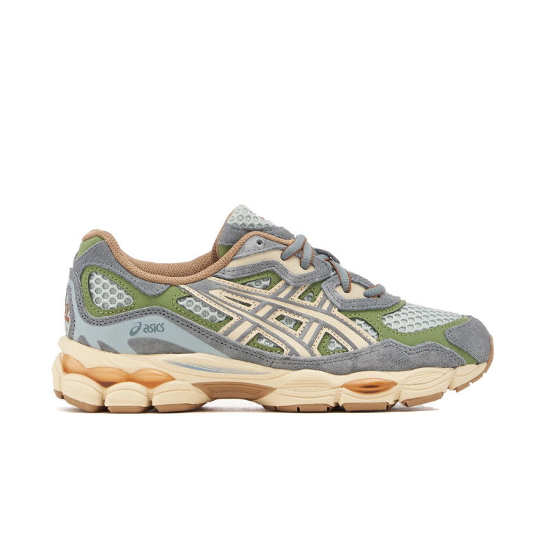 BASKETS ASICS GEL-NYC VERTES ET BLEUES