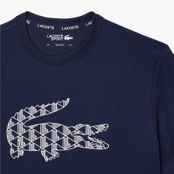 LOGO LACOSTE BLANC