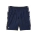 SHORT BLEU MARINE LACOSTE TENNIS TAFFETAS DIAMANTÉ