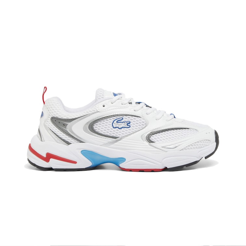 BASKETS LACOSTE STORM 96 2K BLANCHES ET BLEUES