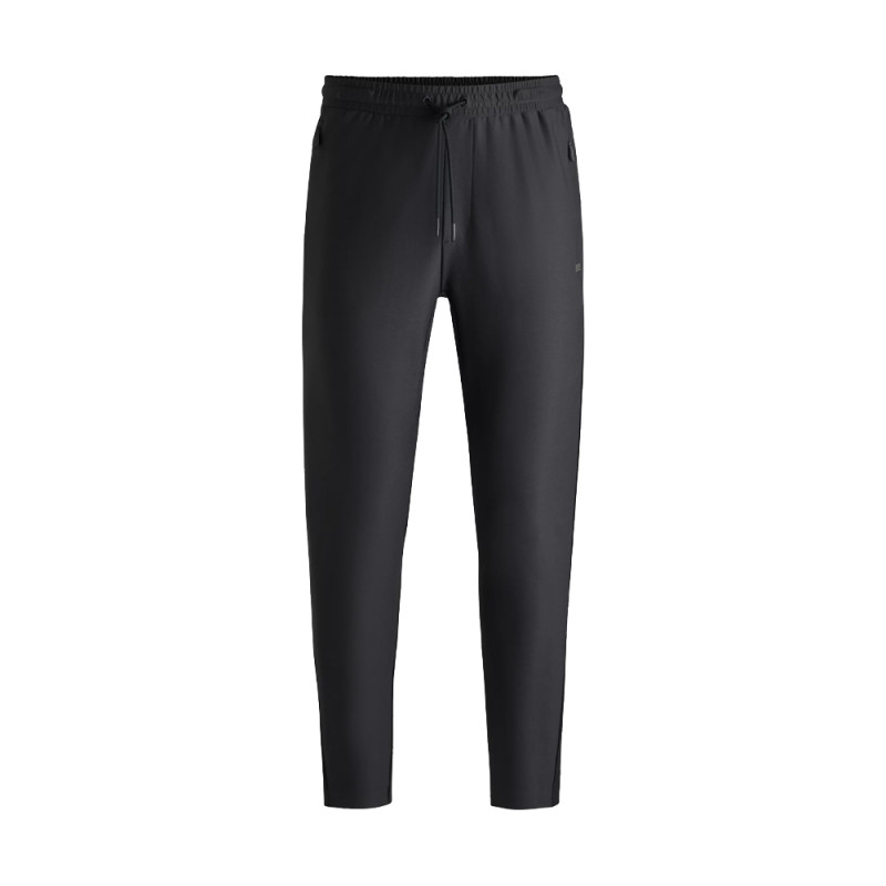 BAS DE SURVÊTEMENT ACTIVE STRETCH BOSS NOIR AVEC DÉTAILS RÉFLÉCHISSANTS DÉCORATIFS HICON ACTIVE 1