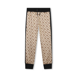 PANTALON DE JOGGING BOSS ENFANT MARRON MONOGRAMMÉ