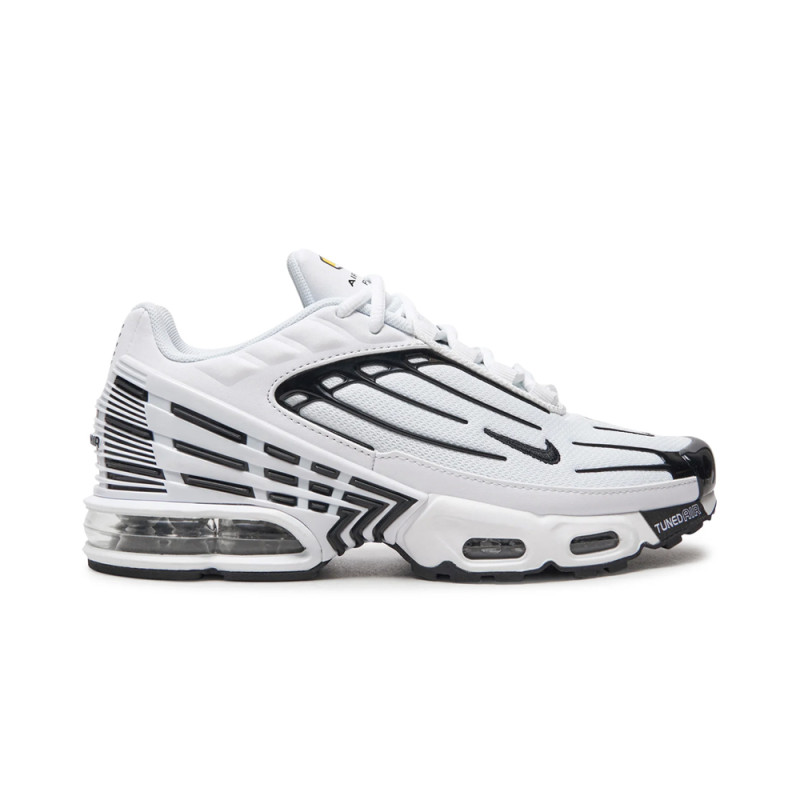 BASKETS NIKE AIR MAX PLUS 3 GS BLANCHES ENFANT