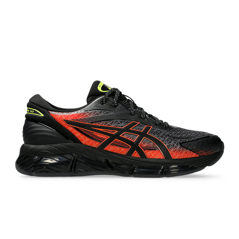 BASKETS ASICS GEL-QUANTUM 360 VIII NOIRES ET ROUGES