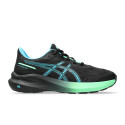 BASKETS ASICS ENFANT GT-1000 13 GS NOIRES ET BLEUES