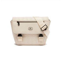 SAC MESSENGER NOMOGRAMME NH4655MR LACOSTE BEIGE