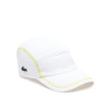 CASQUETTE TENNIS LACOSTE COLOR-BLOCK BLANCHE