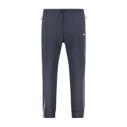 PANTALON DE SURVÊTEMENT BLEU MARINE AVEC EMPIÈCEMENTS EN RUBAN BOSS HADIKO 1