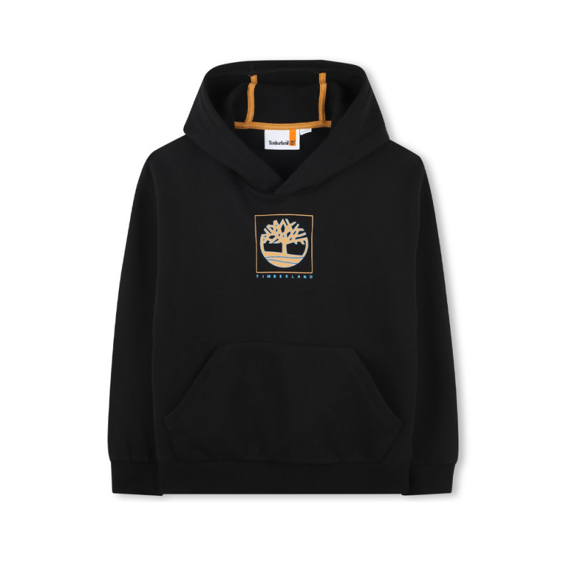 SWEAT À CAPUCHE ENFANT TIMBERLAND NOIR