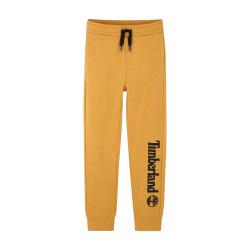 PANTALON DE JOGGING ENFANT TIMBERLAND JAUNE AVEC LOGO IMPRIMÉ