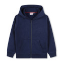 CARDIGAN DE JOGGING À CAPUCHE BLEU MARINE HUGO ENFANT