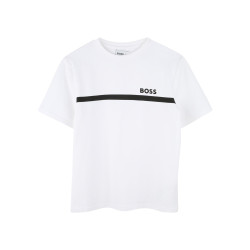 LOT DE 2 T-SHIRTS BLANCS BOSS ENFANT