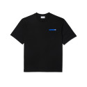 T-SHIRT LACOSTE LOOSE FIT NOIR IMPRIMÉ FLORAL