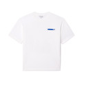 T-SHIRT LACOSTE LOOSE FIT BLANC IMPRIMÉ FLORAL