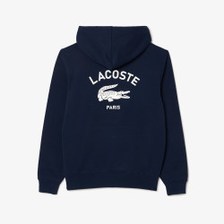 SWEATSHIRT À CAPUCHE LACOSTE BLEU MARINE UNISEXE