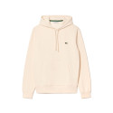 SWEATSHIRT À CAPUCHE HOMME LACOSTE EN COTON BIOLOGIQUE BEIGE