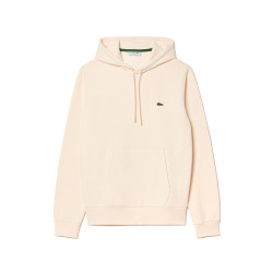 SWEATSHIRT À CAPUCHE HOMME LACOSTE EN COTON BIOLOGIQUE BEIGE