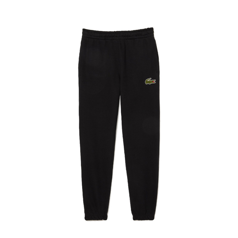 PANTALON DE SURVÊTEMENT LACOSTE RELAXED FIT NOIR