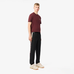 PANTALON DE SURVÊTEMENT LACOSTE SPORT FRENCH CAPSULE AVEC BANDE BORDEAU